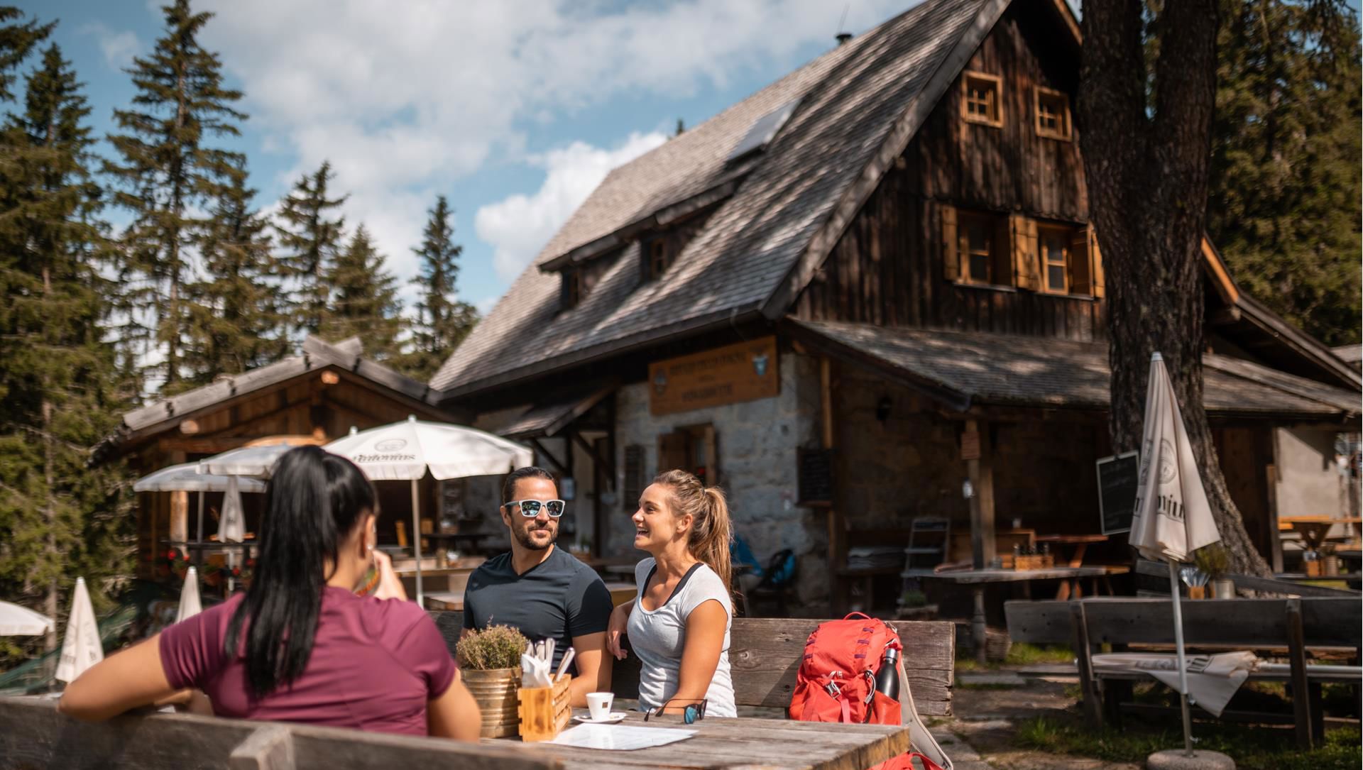 Wandern in Meran mit Zwischenstopp auf der Alm