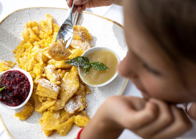 On our menu, kids find their favourite dishes too